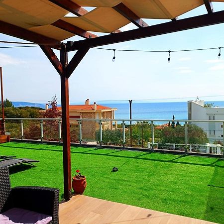 Salonikiou Beach Apartments Akti Salonikiou Luaran gambar