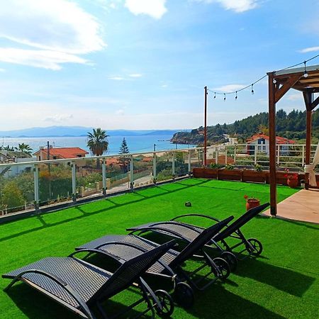 Salonikiou Beach Apartments Akti Salonikiou Luaran gambar