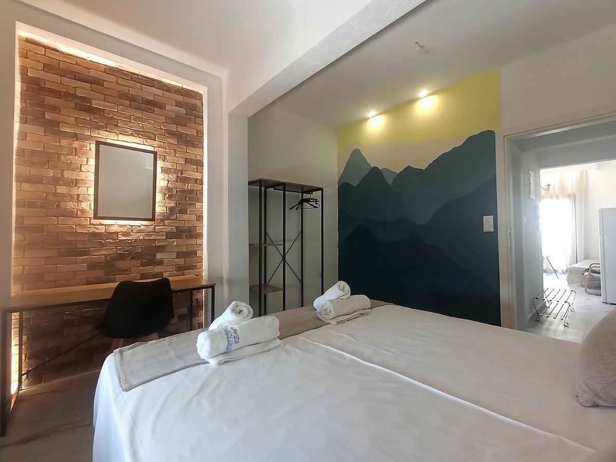 Salonikiou Beach Apartments Akti Salonikiou Luaran gambar