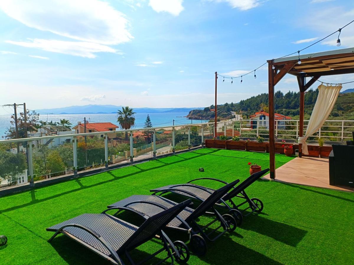 Salonikiou Beach Apartments Akti Salonikiou Luaran gambar