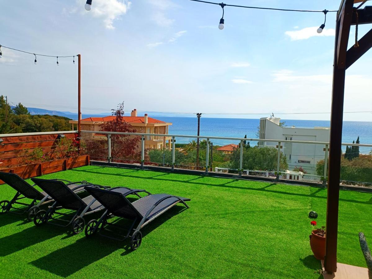 Salonikiou Beach Apartments Akti Salonikiou Luaran gambar
